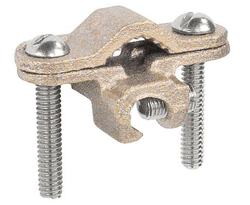 Bronze Grounding Clamp with Lay In Lug, 25 Pack