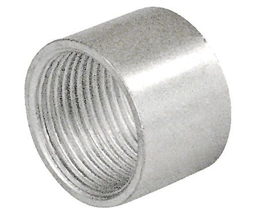 Zinc Plated Steel Short Threaded Coupling