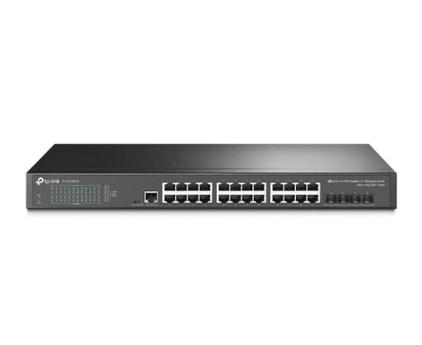 JetStream 24-Port Gigabit L2+ Managed Switch with 4 10GE SFP+ Slots