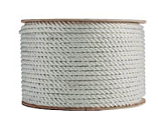 3 Strand White Polyester Rope