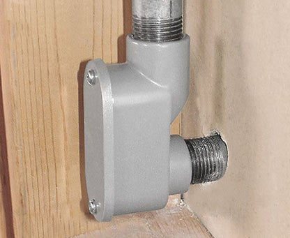 Service Entrance LB Conduit Body, Powder Coated Die Cast Aluminum