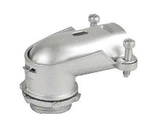 90 Degree Squeeze Connector for Flexible Metal Conduit